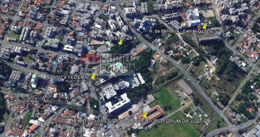 Terreno com 636 m², à venda por r$ 1.500.000 - cabral, curitiba (pr) - zr-4