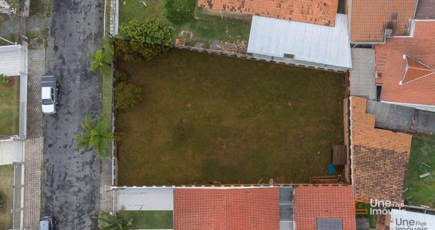 Terreno à venda, 478 m² por R$ 409.000,00 - Vila Elizabeth - Campo Largo/PR