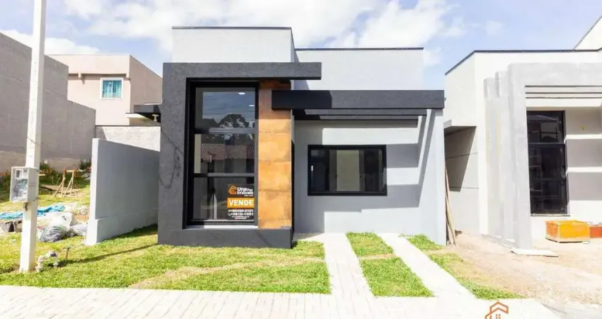 Casa com 3 dormitórios à venda, 58 m² por r$ 389.000 - vila glória - campo largo/pr