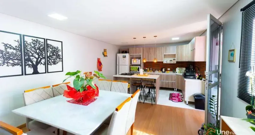 Casa com 3 dormitórios à venda, 130 m² por r$ 439.000,00 - nova trento - campo largo/pr