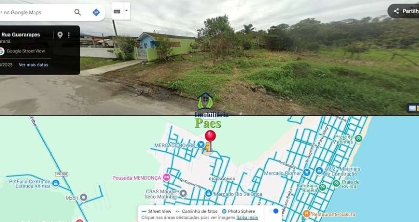 Terreno à venda no Rio da Onça, Matinhos 