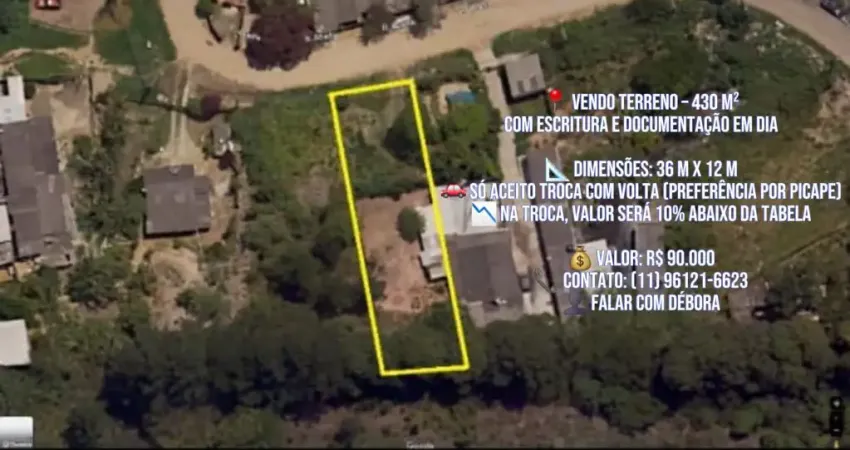 Terreno à venda na Estrada do Corredor, 1, Jardim Paineira, Itaquaquecetuba