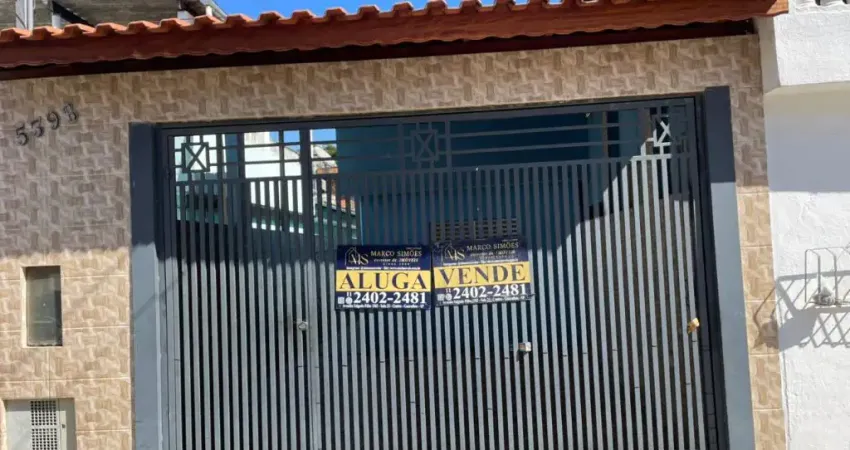 Aluga-se Casa Térrea com Garagem Coberta e Portão Automático – Jardim Presidente Dutra – Guarulhos/SP