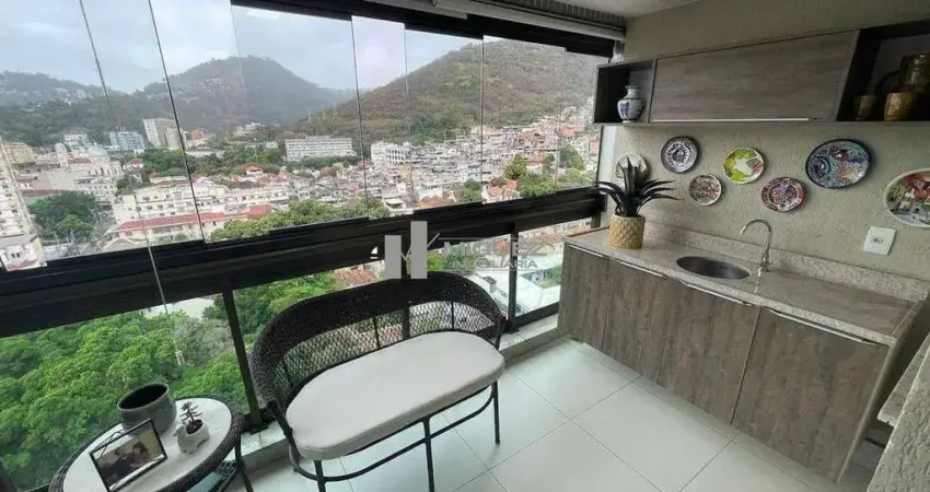 Lindo apartamento na Tijuca – 2 Quartos, Suíte, Varanda e Infra Total! Próximo ao Metrô!