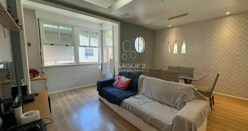 A VENDA APARTAMENTO RENOVADO, SALA, 2 QUARTOS, COZINHA COM MÓVEIS PLANEJADOS, DEPENDÊNCIAS COMPLETAS, 1 VAGA DE GARAGEM