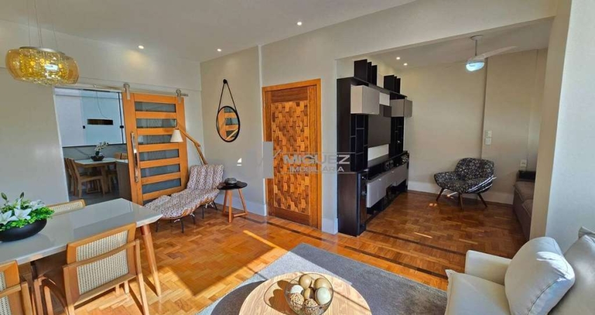 Exclusividade! Apartamento espetacular a venda, todo modernizado em fino acabamento, do lado do Tijuca Tênis Clube, original 4 quartos, salão em 3 ambientes climatizados, suíte, banheiro social cozinh