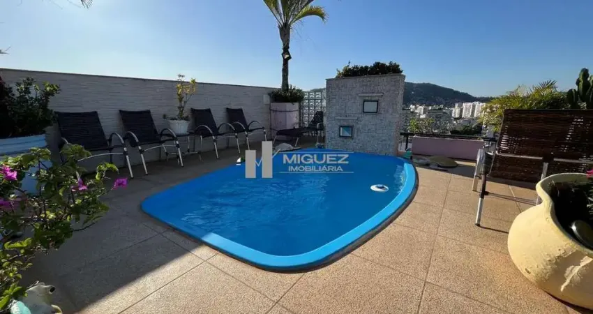 Grajaú, vendo cobertura com 5 quartos, piscina em condomínio fechado com estrutura de clube