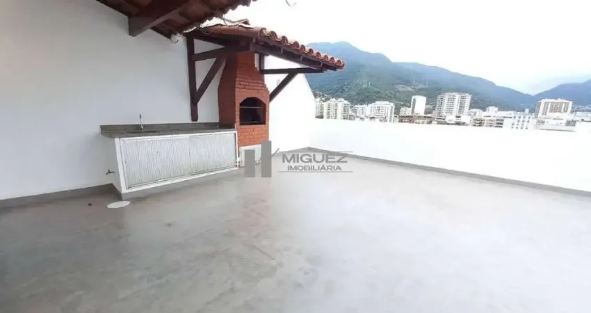 Cobertura triplex a venda - rua barão de pirassinunga - colado ao metrô, shopping tijuca -tijuca