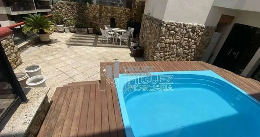 Elegante cobertura com 4 quartos, (suite) churrasqueira - piscina -sauna - portaria 24h - rua josé higino -,tijuca - rio de janeiro.