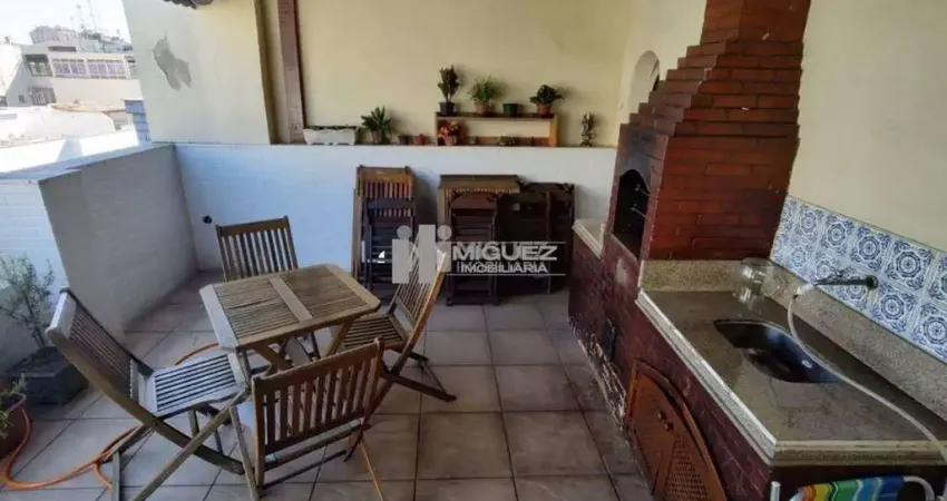 Cobertura a venda linear com 3 quartos, tijuca - rio de janeiro - código 13175