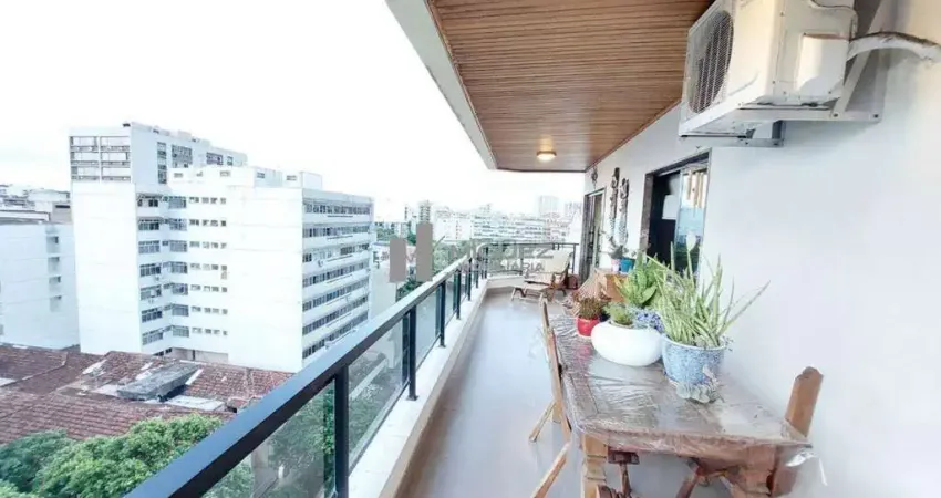 Rua pinto guedes - apartamento varandão, 4 quartos, suíte, 2 vagas, infra estrutura - tijuca - á venda - cód mz16166