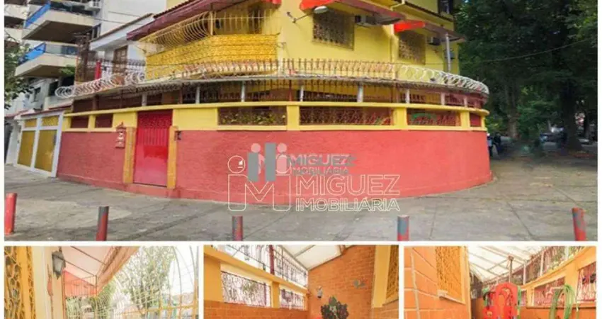 Rua maria amália-  código 9379 - casa com 8 quartos, tijuca - rio de janeiro