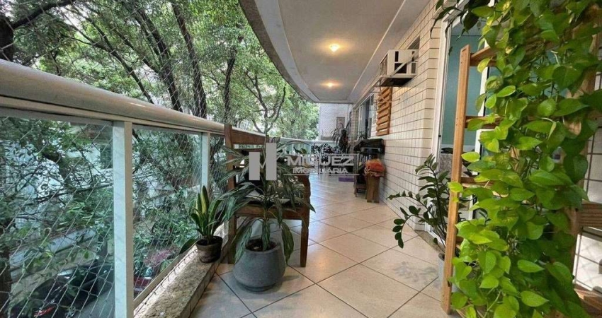 Apartamento a venda : Varanda, 3 quartos sendo 2 suítes, 2 vagas de garagem. EXCLUSIVIDADE - RUA CARMELA DUTRA - TIJUCA