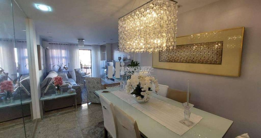 A venda cobertura duplex, luxuosa, com 4 quartos, terraço e vista panorâmica da Tijuca - na rua Pontes Correia