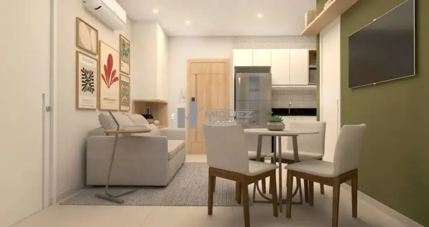 Sala quarto em copacabana - bairro peixoto - pronto para entrar e morar - 36 m²