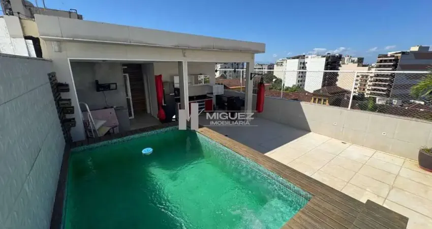 A venda cobertura Duplex com 4 quartos, Terraço na Tijuca - Rio de Janeiro