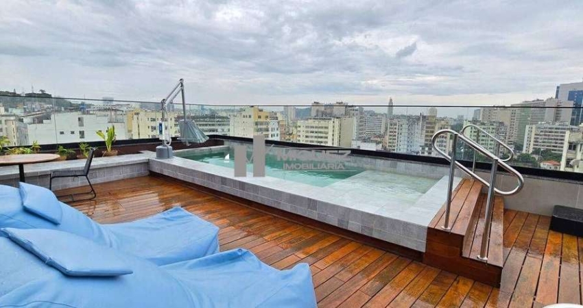 Um novo 'Enredo' num tradicional endereço no Centro do Rio! Studio cobertura de 33m² a venda!