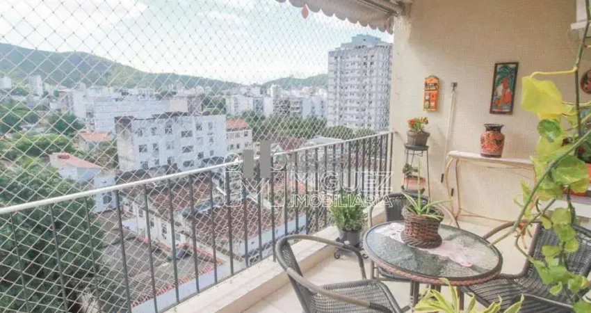 Apartamento a venda com varanda, 2 quartos, 1 vaga - rua caçapava - grajaú - rio de janeiro