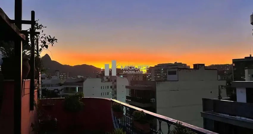 Cobertura à venda rua maria amália - 4 quartos com 2 suites e 3 vagas de garagem - tijuca - código 21455