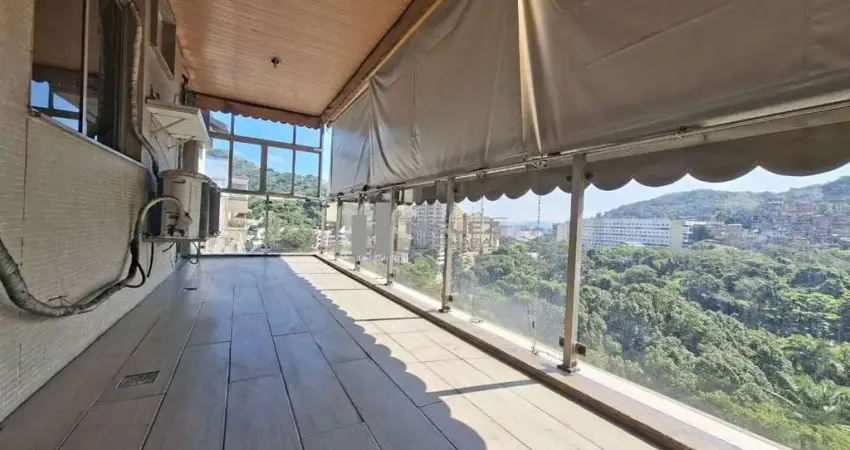 Cobertura duplex a venda, 230m², terraço com churrasqueira, 1 vaga de garagem - rua visconde de santa isabel - bairro vila isabel