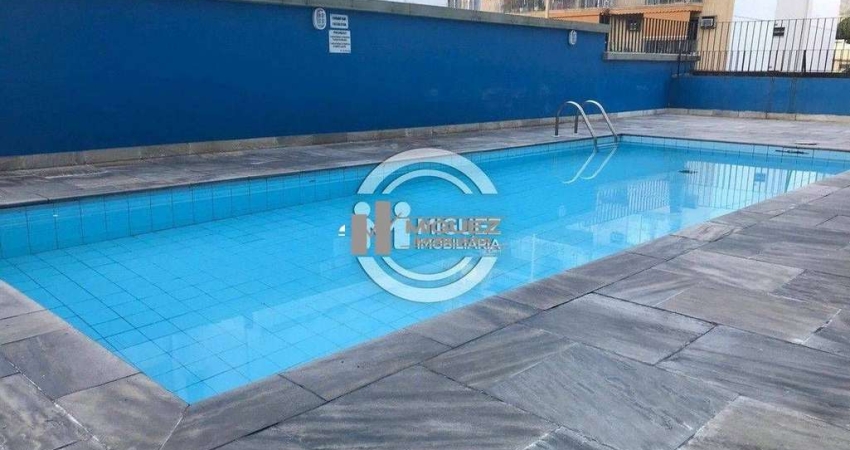 Apartamento para locação na Rua Mal. Jofre. Imóvel conta 3 quartos, sendo 1 suíte, 2 vagas na garagem, piscina, sauna e churrasqueira.