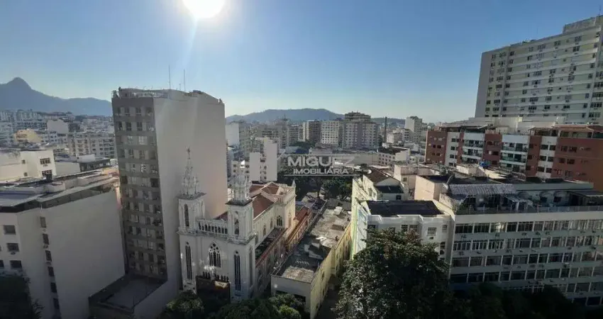 APARTAMENTO Á VENDA NA TIJUCA! RUA CONDE DE BONFIM, VARANDA, 02 QUARTOS, SUITE, DEPENDÊNCIAS, VAGA .