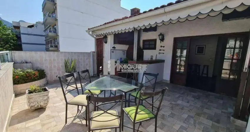 Oportunidade na Tijuca! Cobertura duplex à venda com 4 quartos (1 suíte) e 2 vagas na escritura, próxima ao Metrô Uruguai. Espaço e mobilidade para sua família. Contate-nos hoje e descubra mais!