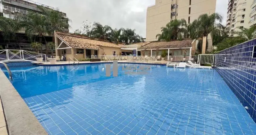 Apartamento funcional à venda na Rua Barão de Itapagipe. Varanda, 2 quartos (1 suíte), banheiro social, cozinha, área de serviço e 1 vaga de garagem. Prédio com infraestrutura completa.