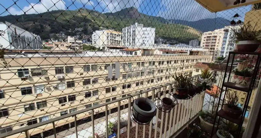 Apartamento a venda na tijuca, rua alexandre gusmão, com 103m², 3 quartos, sendo 1 suíte, infraestrutura, 2 vagas escrituradas, próximo ao metrô da praça sans peña.