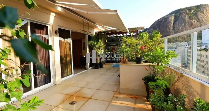 Cobertura duplex  rua barata ribeiro copacabana, salão 4 quartos 166m² 1 vaga de garagem