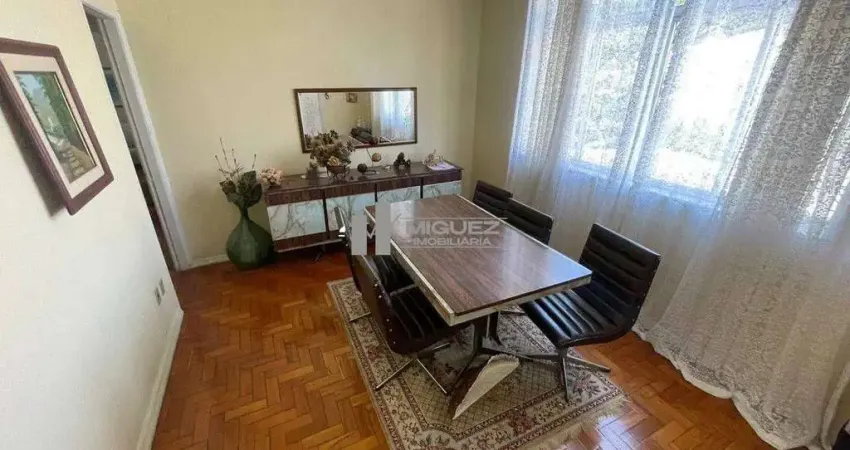 Ótimo apartamento à venda na rua senador furtado, maracanã! sala com acesso à varanda, 2 quartos, dependências completas e cerca de 90m². pronto para modernizar e morar bem!