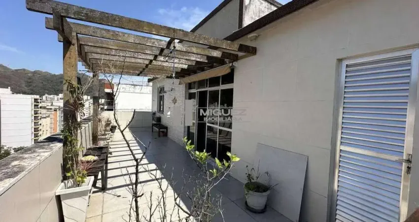 Na rua visconde de santa isabel, cobertura à venda com excelente planta: sala em 2 ambientes, 3 quartos (1 suíte), varandão, terraço e vaga. ideal para quem busca conforto e localização.