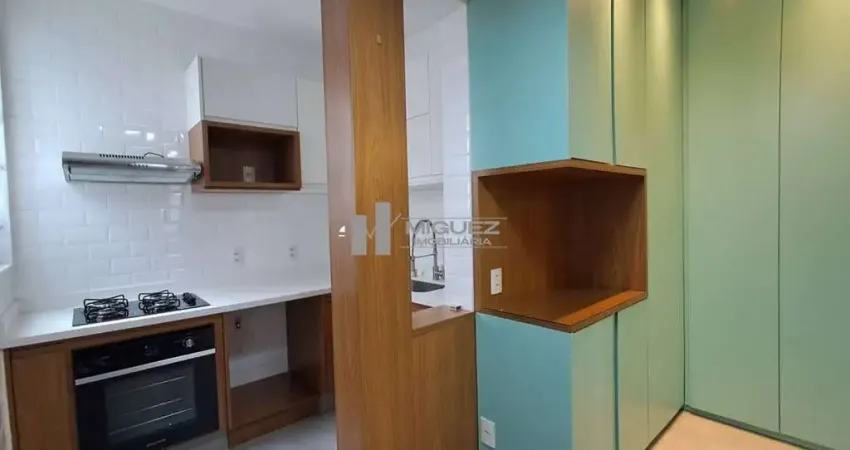 Junto ao metrô são francisco xavier, apartamento sala quarto, com cozinha em conceito aberto e área de serviço