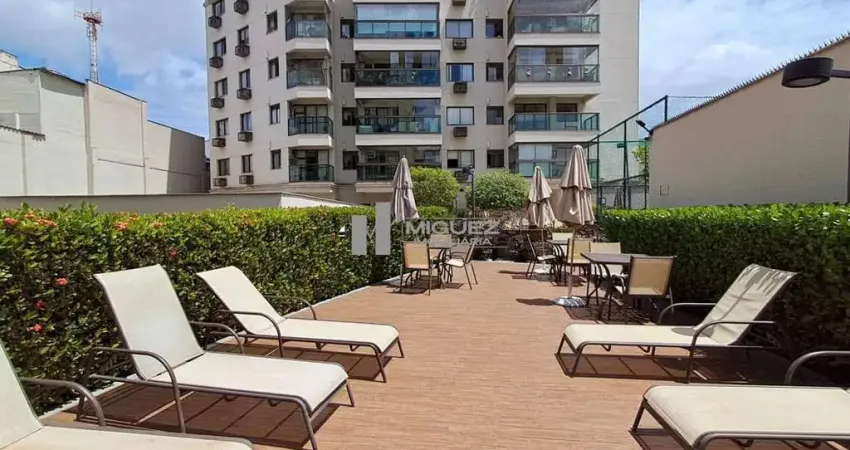 A venda apartamento na rua nossa senhora de lourdes, varanda, 3 quartos e vaga. prédio com infraestrutura completa.