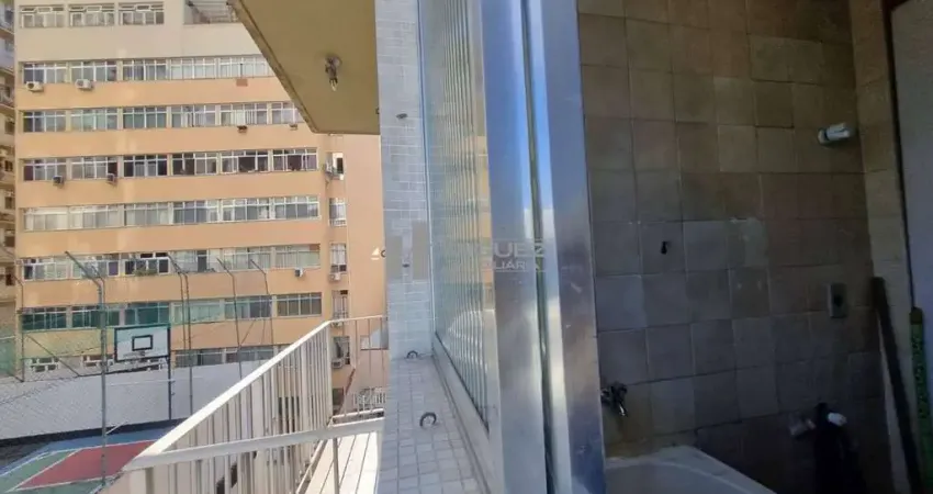 Apartamento à venda no grajaú - junto ao largo do verdun, rua josé vicente, 2 quartos, varanda e vaga