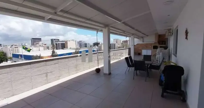 Cobertura linear à venda, rua doutor satamini, tijuca. 3 quartos, sendo 1 suíte, terraço, churrasqueira e vaga. código 23697.