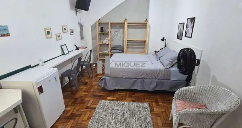 Studio a venda na rua do catete - catete. porteira fechada!!! a poucos passos da estação de metrô e poucos minutos do centro. 25 m².