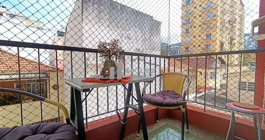 Venda: apartamento com varanda, 2 quartos sendo 1 suite e dependência, com excelente infraestrutura na rua fabio da luz no méier