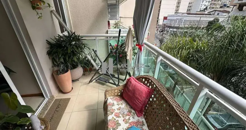 Apartamento à venda rua mariz e barros tijuca condomínio focus varandão 3 quartos sendo um suíte 1 vaga de garagem