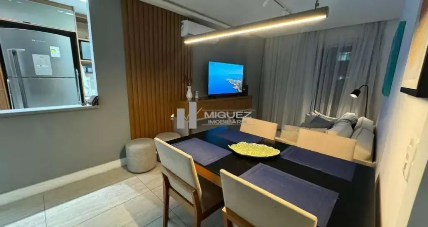Apartamento a venda. ipanema na quadra da praia! 2 quartos (1 suíte), varanda com vista mar, vaga, lazer completo e segurança 24h na prudente de morais.