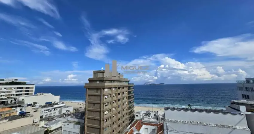 Cobertura triplex à venda, ipanema, rua prudente de morais - terraço com piscina, 2 salas, 3 quartos sendo 1 suíte, elevador privativo, 1 vaga escritura