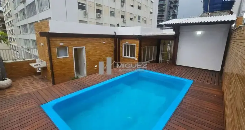 Rua prudente de morais, cobertura duplex, 4 quartos (2 suítes), 2 vagas 175m²