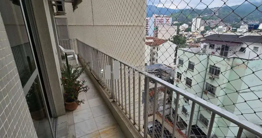 Apartamento à venda Rua Uruguai (Tijuca) - Varanda, 3 quartos sendo 1 suíte com closet, 1 banheiro social, cozinha com armários, dependência completa (quarto, banheiro e área de serviço). 104 m² - 1 v