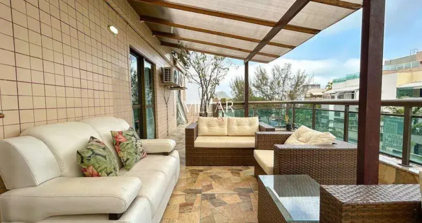 Cobertura duplex no recreio dos bandeirantes | cobertura de três quartos no recreio