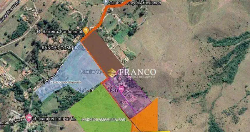 Área à venda, 23880 m² - Barreiro - Taubaté/SP