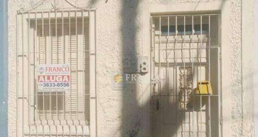 Casa com 1 dormitório para alugar, 49 m² - Centro - Taubaté/SP