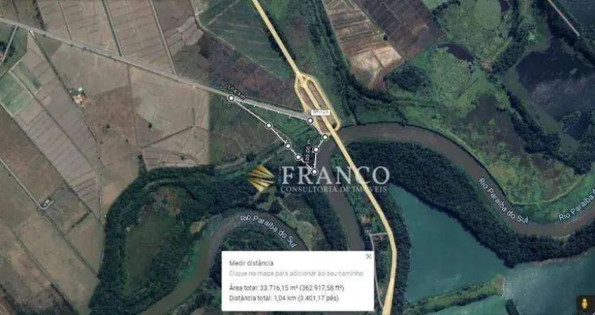 Área à venda, 33.710 m² - Pinheirinho - Taubaté/SP