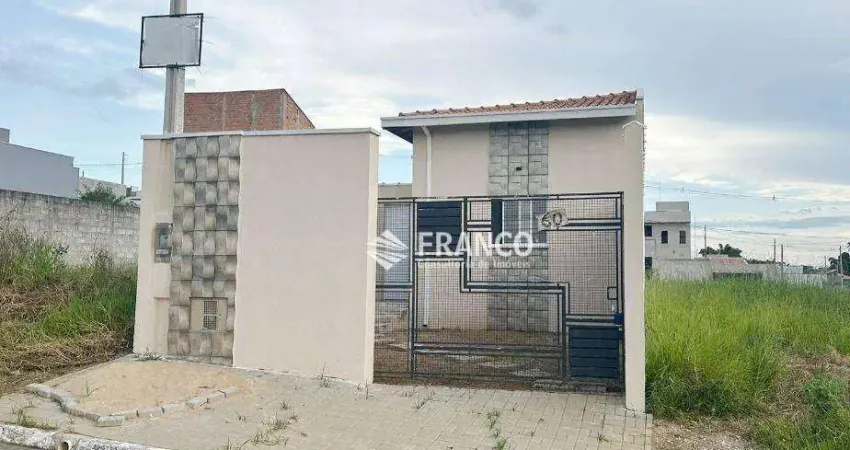 Casa com 2 dormitórios à venda, 69 m² - Quintas de Santa Cruz - Taubaté/SP