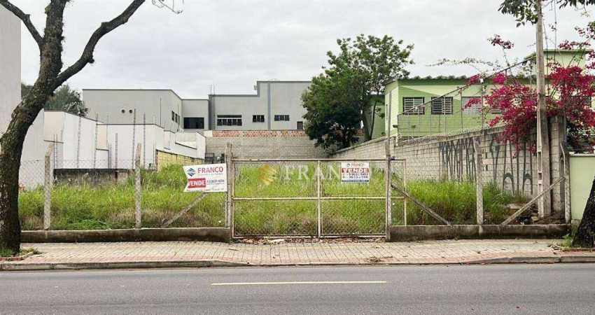 Terreno comercial à venda na Avenida Nove de Julho, Centro, Taubaté