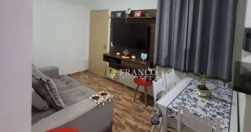 Apartamento com 2 dormitórios à venda, 46,41m² - Vila São José - Taubaté/SP